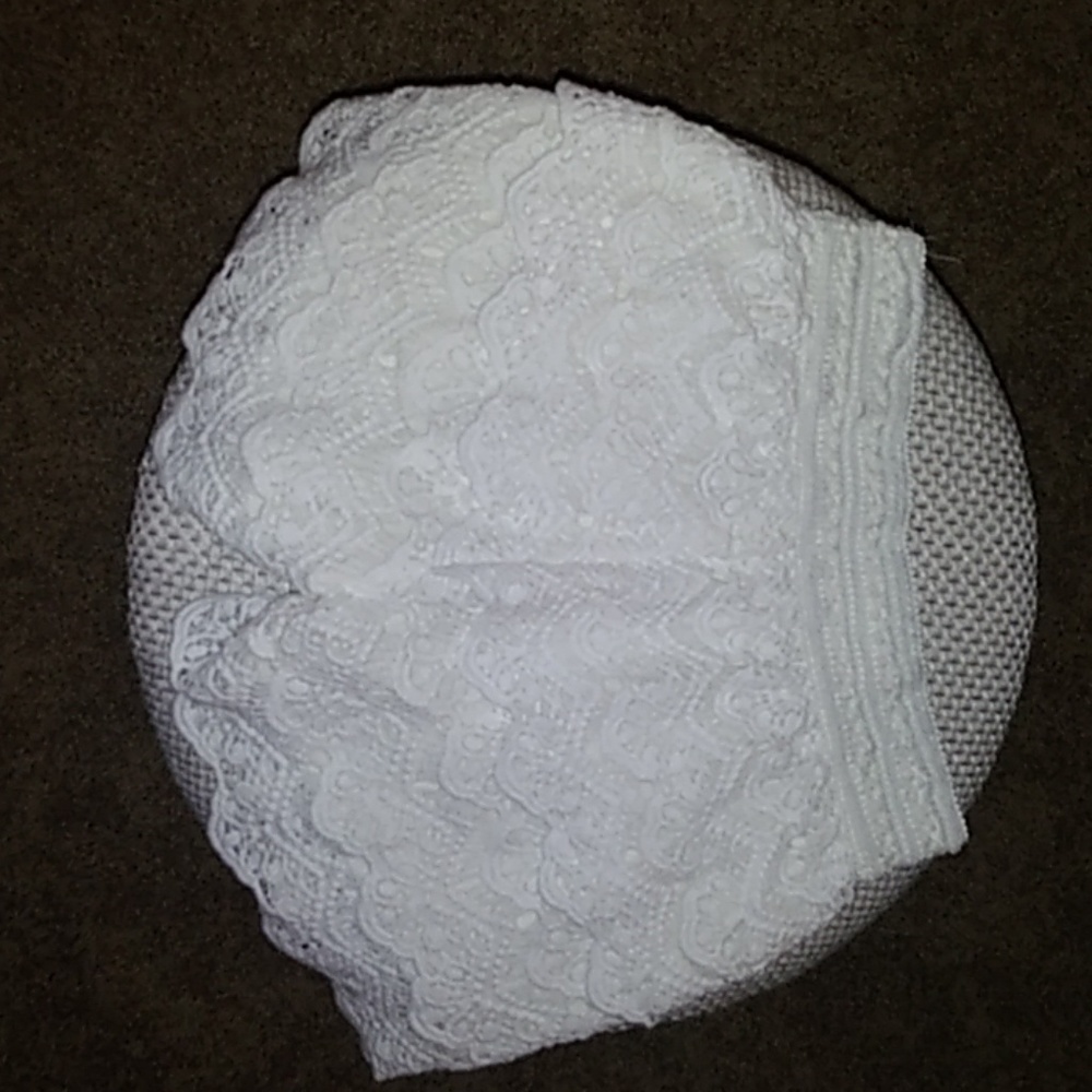 White Lace pants